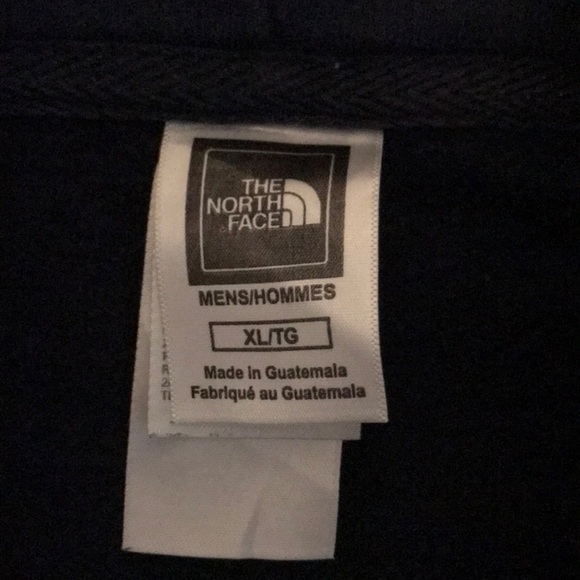 The North Face Navy blue zip up sweater/hoodie - Picture 4 of 5